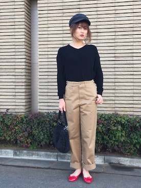 あかいろさん(レディース・163cm)の冬コーディネート