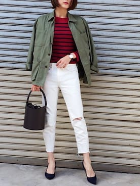 あかいろさん(レディース・163cm)の春コーディネート