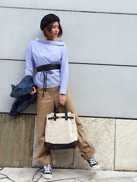 あかいろさん（レディース・163cm）の春コーディネート