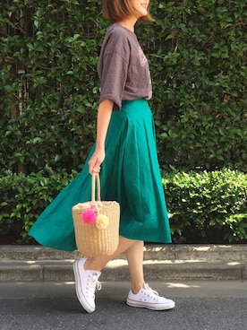 あかいろさん(レディース・163cm)の夏コーディネート