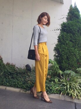 あかいろさん（レディース・163cm）の秋コーディネート