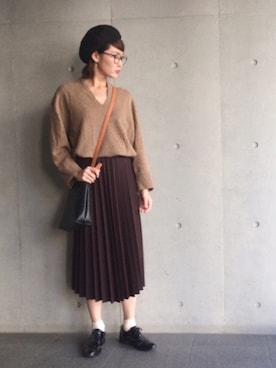 あかいろさん(レディース・163cm)の秋コーディネート