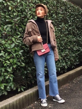 あかいろさん（レディース・163cm）の冬コーディネート