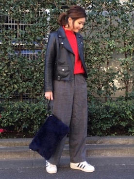 あかいろさん（レディース・163cm）の冬コーディネート