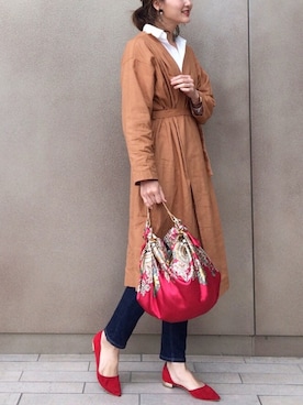 あかいろさん(レディース・163cm)の春コーディネート