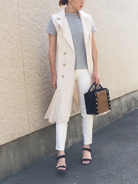 あかいろさん（レディース・163cm）の春コーディネート