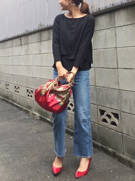 あかいろさん（レディース・163cm）の春コーディネート