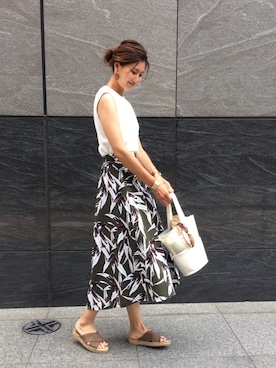 あかいろさん（レディース・163cm）の夏コーディネート