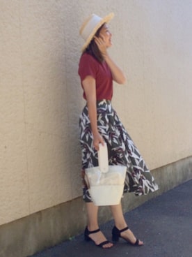 あかいろさん（レディース・163cm）の夏コーディネート
