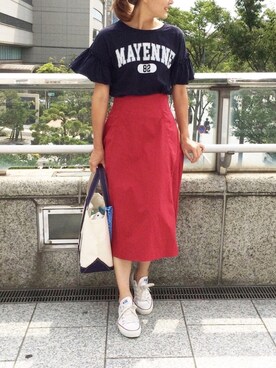 あかいろさん（レディース・163cm）の夏コーディネート