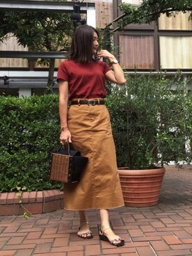 あかいろさん(レディース・163cm)の秋コーディネート