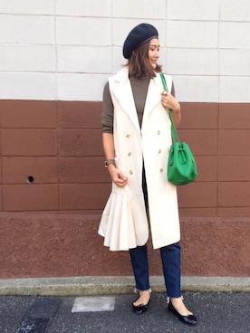 あかいろさん（レディース・163cm）の秋コーディネート