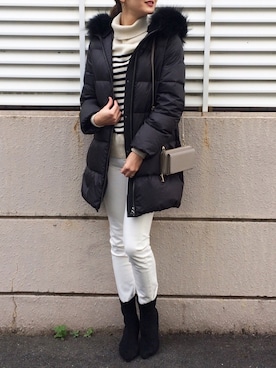 あかいろさん（レディース・163cm）の冬コーディネート