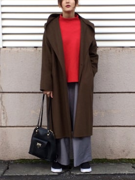 あかいろさん(レディース・163cm)の冬コーディネート