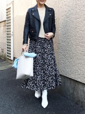 あかいろさん（レディース・163cm）の冬コーディネート