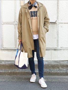 あかいろさん（レディース・163cm）の春コーディネート