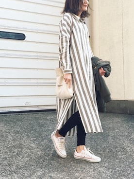 あかいろさん（レディース・163cm）の春コーディネート