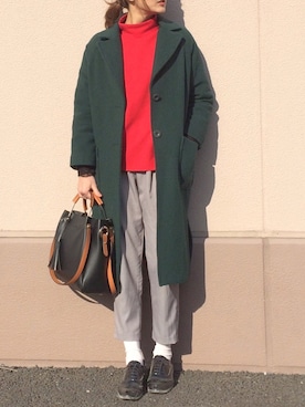 あかいろさん（レディース・163cm）の冬コーディネート