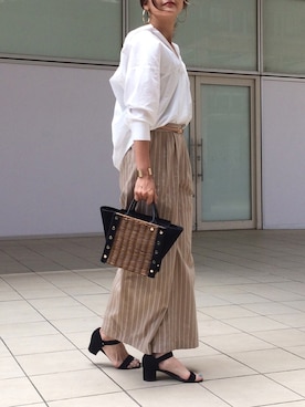 あかいろさん（レディース・163cm）の春コーディネート