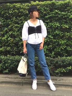 あかいろさん（レディース・163cm）の春コーディネート