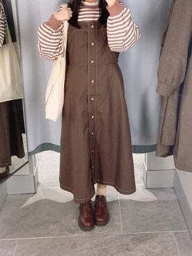 pinoさん(レディース・156cm)の冬コーディネート