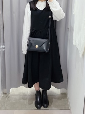「moitytto」｜「アイテム（レインシューズ）」を使った、pinoさん（レディース・156cm）の夏コーディネート