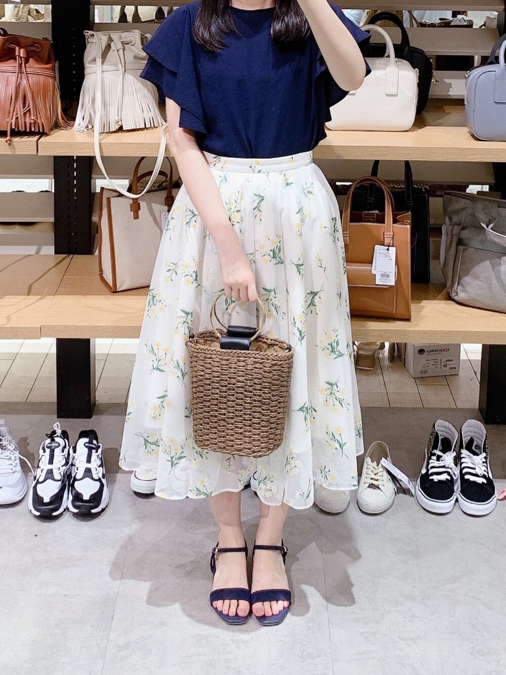 【お値下げ中 新品 未使用 美人百花掲載 】Noela ノエラ2wayスカート 楽天市場】【SALE／70%OFF】【美人百花6月号掲載】ラメ