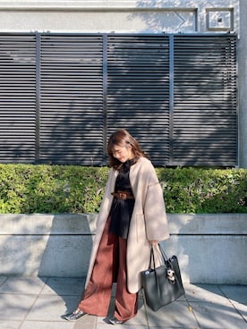 Rosie さん（レディース・154cm）の冬コーディネート