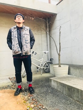 syunさん（メンズ・171cm）の秋コーディネート