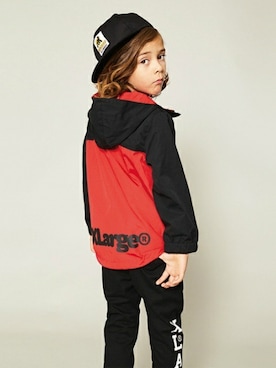 X-girl STAGES・XLARGE KIDSさん（キッズ・121cm）の秋コーディネート