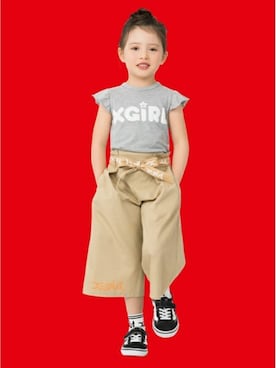 X-girl STAGES・XLARGE KIDSさん(キッズ・107cm)の春コーディネート