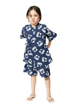 「x-girl stages」｜「アイテム（浴衣）」を使った、X-girl STAGES・XLARGE KIDSさん（キッズ・108cm）の秋コーディネート