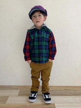 X-girl STAGES・XLARGE KIDSさん（キッズ・107cm）の秋コーディネート