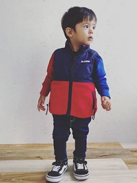 X-girl STAGES・XLARGE KIDSさん(キッズ・82cm)の秋コーディネート