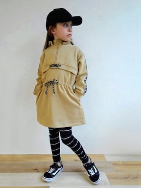 X-girl STAGES・XLARGE KIDSさん（キッズ・106cm）の秋コーディネート
