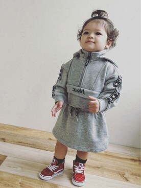 X-girl STAGES・XLARGE KIDSさん（キッズ・85cm）の秋コーディネート