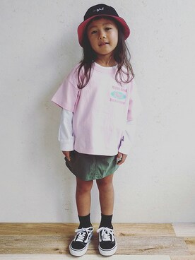 X-girl STAGES・XLARGE KIDSさん(キッズ・107cm)の春コーディネート