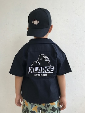 X-girl STAGES・XLARGE KIDSさん（キッズ・107cm）の春コーディネート
