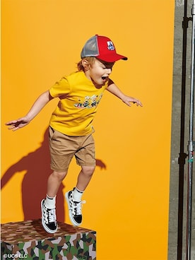 X-girl STAGES・XLARGE KIDSさん（キッズ・112cm）の夏コーディネート