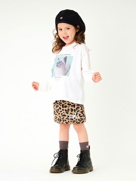 X-girl STAGES・XLARGE KIDSさん(キッズ・106cm)の冬コーディネート