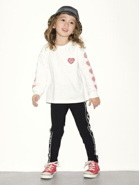 X-girl STAGES・XLARGE KIDSさん(キッズ・108cm)の冬コーディネート