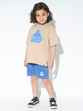 「XLARGE KIDS（エクストララージキッズ）のアイテム」を使った、X-girl STAGES・XLARGE KIDSさん（キッズ・111cm）の春コーディネート