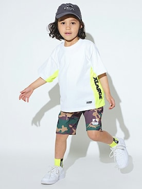 「XLARGE KIDS」｜X-girl STAGES・XLARGE KIDSさん（キッズ・111cm）の春コーディネート