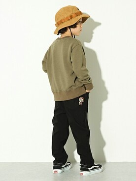 X-girl STAGES・XLARGE KIDSさん（キッズ・110cm）の秋コーディネート