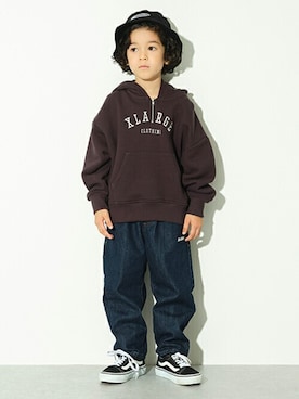 「XLARGE KIDS」｜X-girl STAGES・XLARGE KIDSさん（キッズ・110cm）の秋コーディネート