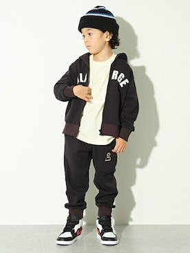 X-girl STAGES・XLARGE KIDSさん（キッズ・110cm）の秋コーディネート