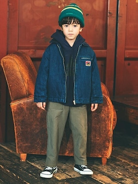 X-girl STAGES・XLARGE KIDSさん（キッズ・110cm）の秋コーディネート