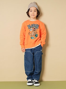 X-girl STAGES・XLARGE KIDSさん(キッズ・110cm)の秋コーディネート