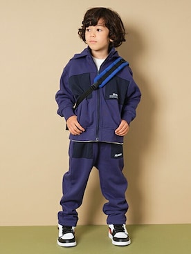 X-girl STAGES・XLARGE KIDSさん（キッズ・110cm）の秋コーディネート