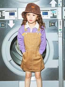 X-girl STAGES・XLARGE KIDSさん（キッズ・113cm）の秋コーディネート